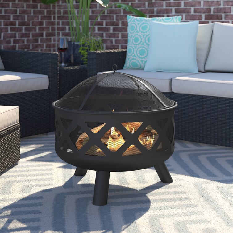 Wayfair patio furniture with fire deals pit